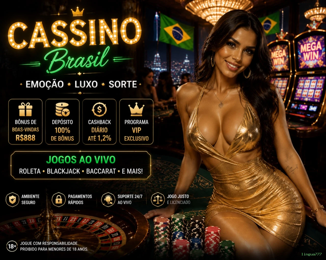 Imagem promocional da experiência de game da lingua777