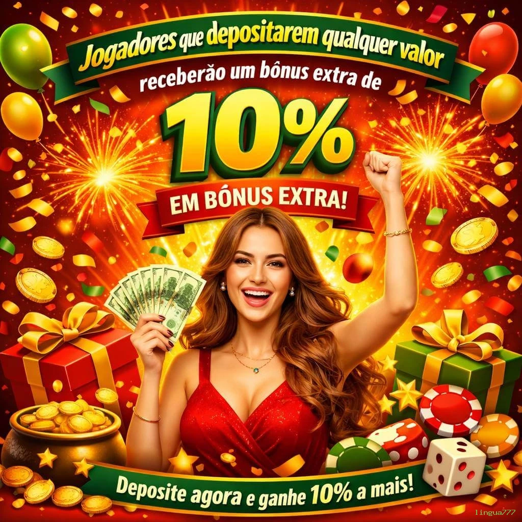 Imagem promocional dos ganhos da lingua777